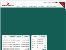 Tablet Screenshot of edentravel.com.vn